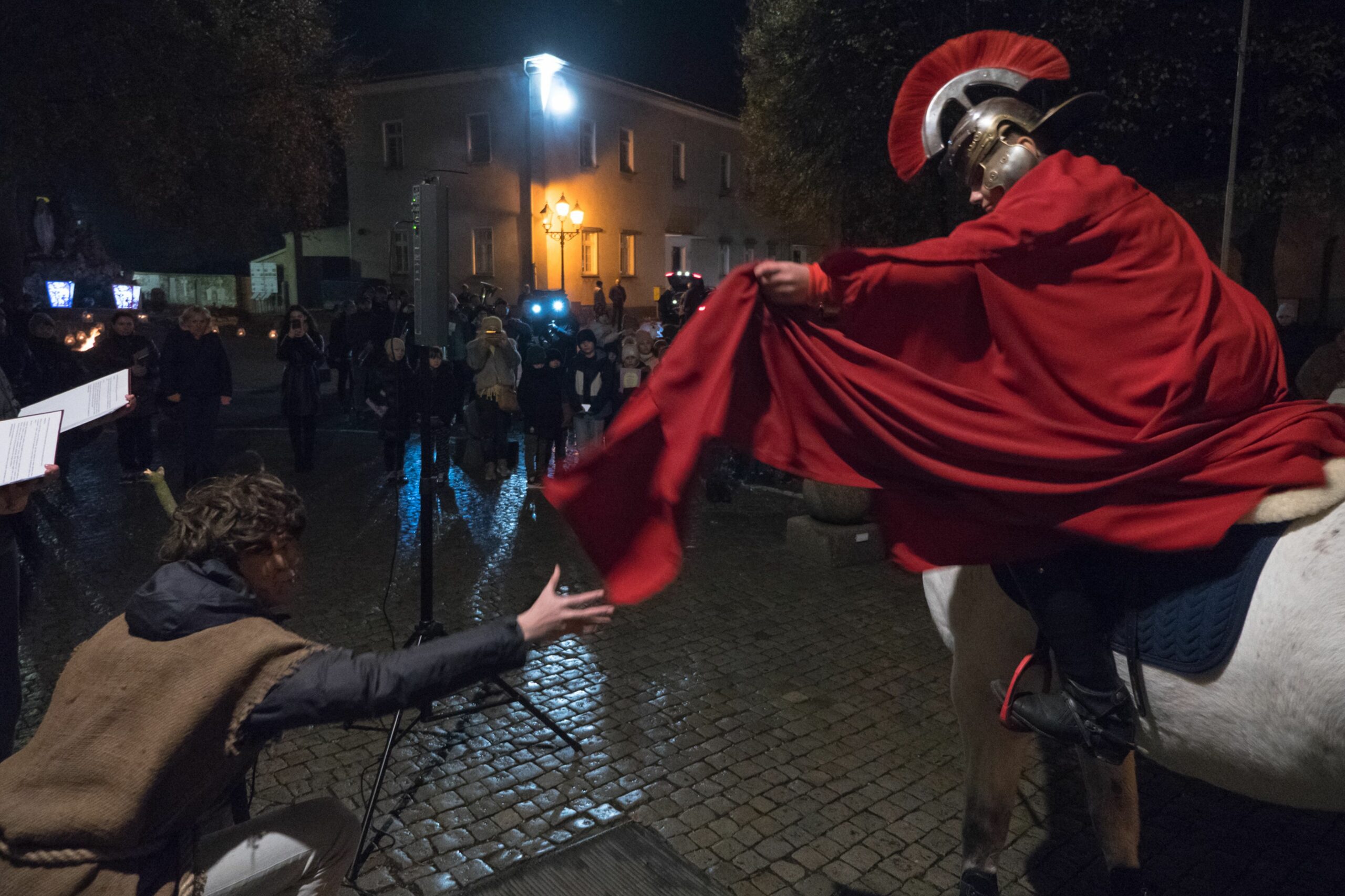 Święty Marcin, żebrak i zgubiona podkowa